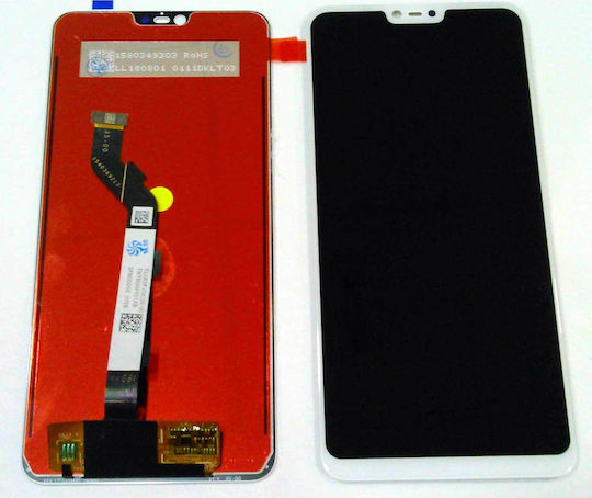 Οθόνη με Μηχανισμό Αφής για Mi 8 Lite (Λευκό)