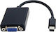 Akyga Μετατροπέας mini DisplayPort male σε VGA female 1τμχ AK-AD-39
