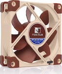 Noctua NF-A8 5V Ventilator Carcasă 80mm cu Conexiune 4-Pin PWM 1buc Maro