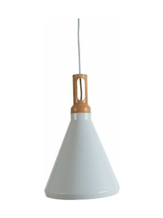 Zambelis Lights 1513 Pendant Light Single-Light White 1513-W