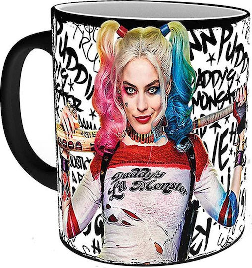 GB eye Heat Change Suicide Squad - Daddy's Lil Monster Schimbare de căldură Cană Ceramică Multicoloră 300ml MGH0079