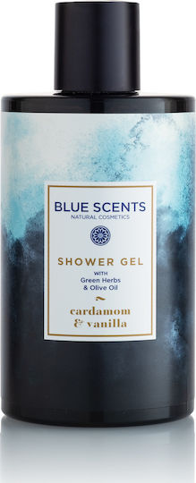 Blue Scents Cardamom & Vanilla Bubble Bath Gel with Olive Oil Moisturizing 300ml