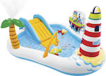 Intex Fishing Fun Play Center Pentru copii Piscină Gonflabilă 218x188x99buc