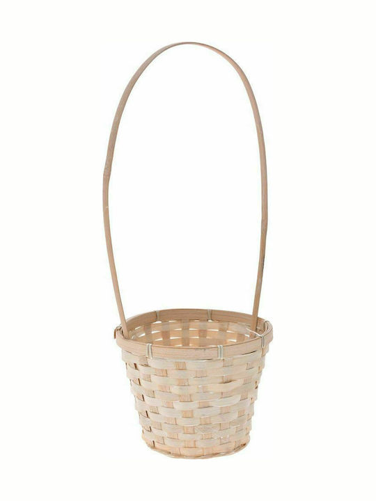 Wicker Decorative Basket 20x16x52εκ. Iliadis