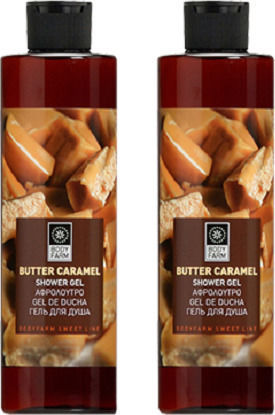 Bodyfarm Butter Caramel Shower Gel Caramel 2x250ml