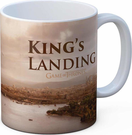 Sd Toys Game of Thrones - Kings Landing Κούπα Κεραμική Μπεζ 330ml Sd Toys Game of Thrones - Kings Landing Κούπα Κεραμική Μπεζ 330ml