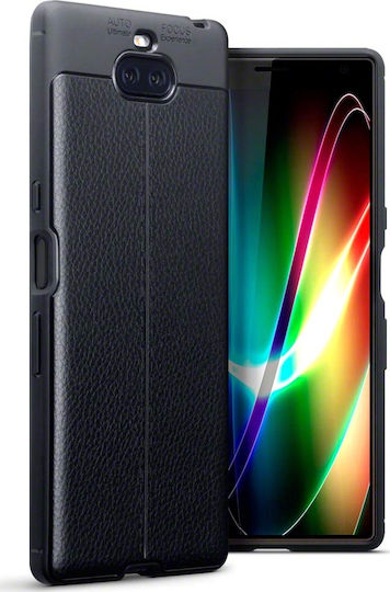 Terrapin Back Cover Σιλικόνης Μαύρο (Xperia 10 Plus)