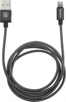 Baseus AntiLa Împletit USB-A la Cablu Lightning Negru 1.8m (CAETRTC-MFC01)