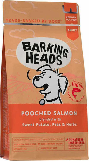 Barking Heads Pooched Salmon 12kg Trockenfutter ohne Getreide für erwachsene Hunde mit Lachs