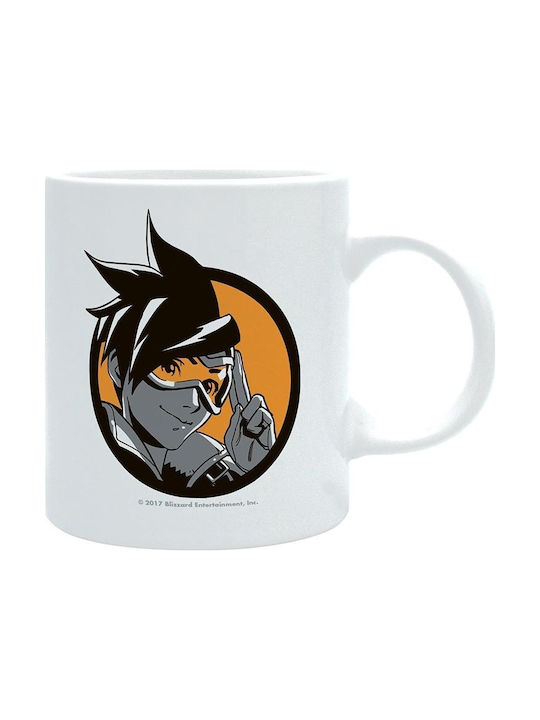 Abysse Overwatch - Tracer Cană Ceramică Multicoloră 320ml ABYMUG386 1buc