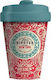 Chic Mic Original Hipster Bamboo Cup with Lid Multicolour 400ml