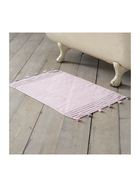 Nima Bath Mat Cotton Demure 20682 Pink 50x80cm