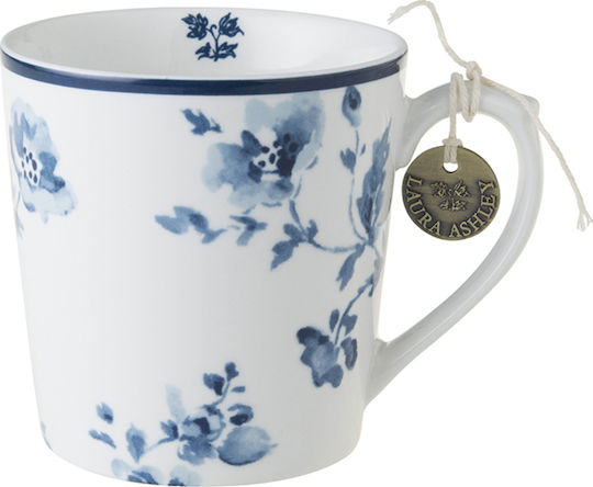 Laura Ashley Blueprint Mug from Porcelain China Rose 320ml Laura Ashley Blueprint Mug from Porcelain China Rose 320ml