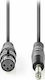 Nedis Cable XLR female - 6.3mm male Γκρι 10m COTG15120GY100