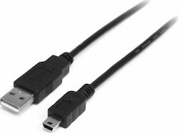 StarTech USB2HABM2M USB 2.0 USB-A male σε mini USB-B male 2m
