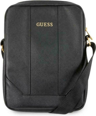 Guess Saffiano Torba Tasche Stoff Schwarz (Universal 10" -> Universell 10 Zoll) GUTB10TBK