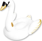 Inflatable Ride On Swan with Handles White 169cm