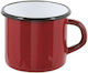 Venus Enamel Cup Red 380ml