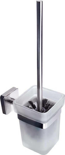 Karag Quattro 4701 Inox Toilet Brush Silver
