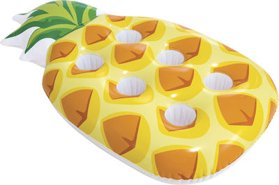 Intex Pineapple Inflatable Floating Drink Holder Pineapple Yellow 97cm