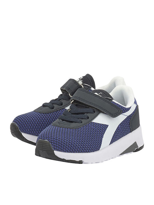 Evo Run Td Αθλητικά Παιδικά Παπούτσια Running με Σκρατς Μπλε