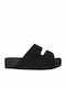 560 Women's Flat Sandals Anatomic Flatforms in Black Color
