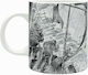 Abysse Cthulhu - Landschaft Tasse Keramik Graue 320ml