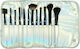 W7 Cosmetics Professional Synthetic Make Up Brush Set Pro Professional 12pcs