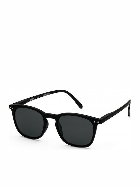 Izipizi Women's Sunglasses with Black Plastic Frame and Black Lens