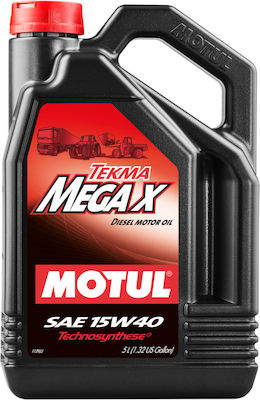 Motul Tekma Mega X Car Lubricant 15W-40 5lt