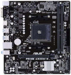 Asus PRIME A320M-R mATX Motherboard Micro ATX με AMD AM4 Socket