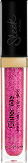 Sleek MakeUP Glitter Me Gloss Lipgloss Fuchsie 6ml