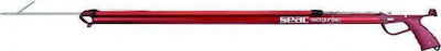 Seac Speargun Rubber Red Gun 60cm