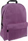 Must Monochrome Jean Purple School Bag Backpack Junior High-High School in Purple color