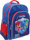 Diakakis PJ Masks Schulranzen Rucksack Grundschule, Grundschule in Blau Farbe