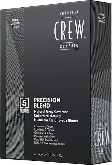 American Crew Precision Blend Toner 2-3 Dark 3x40ml