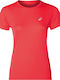 ASICS SS Top Athletic Women's T-Shirt Pink 2012A029-701