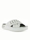 Geox Ottaya Women's Flat Sandals Anatomic Flatforms in White Color