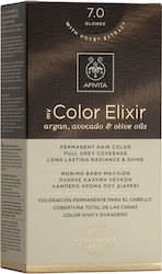 Apivita My Color Elixir Set Vopsea de par fără amoniac 7.0 Blond natural 125ml