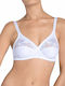 Triumph Modern Posy N01 Bra with Light Padding without Underwire White