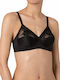 Triumph Modern Posy Bra without Padding without Underwire Black