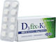 UNI-PHARMA D3 Fix + K2 Βιταμίνες D3 + K2 4000iu 45mcg 60 Ταμπλέτες
