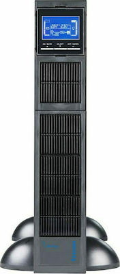 Tescom Prime Plus 1101 SRT UPS On-Line 1000VA 1000W with 8 IEC Power Plugs