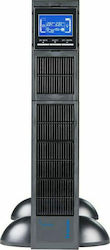 Tescom Prime Plus 1102 SRT UPS On-Line 2000VA 2000W με 8 IEC Πρίζες