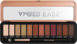 Profusion Cosmetics Eyeshadow Palette with Pres...