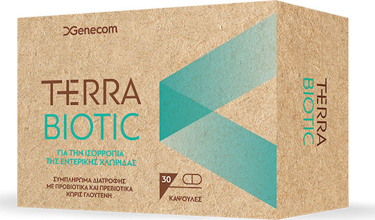 Genecom Terra Biotic with Probiotics and Prebiotics 30 caps