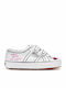 Kids Sneakers with Scratch White