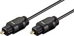 Optical Audio Cable TOS male - TOS male Μαύρο 10m ()