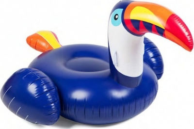 Kids Inflatable Ride On with Handles Blue 200cm