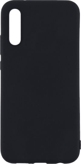 Senso Soft Touch Задна корица Силикон Черен (Huawei P30)